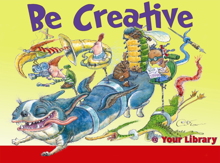 Be Creative @ Your Library